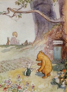 Winnie the Pooh illustrated by E. H. Shepard